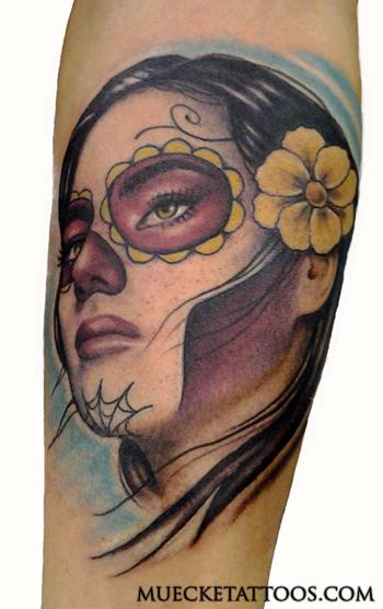 George Muecke - Day of the Dead Tattoo